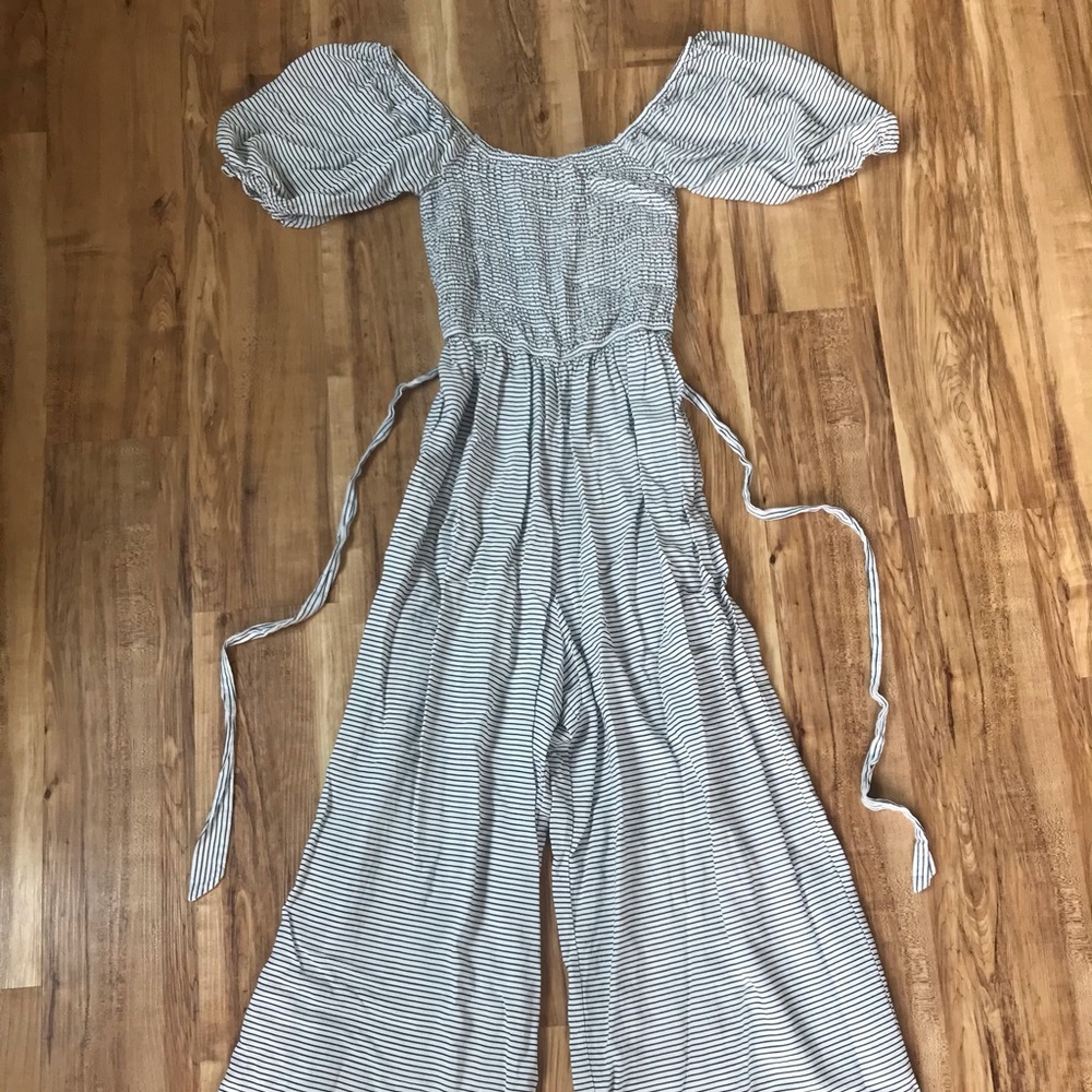 Cute Puff Sleeved Jumpsuit